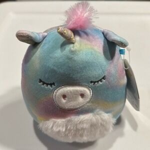 5" Rodina The Rainbow Unicorn Squishmallow NWT